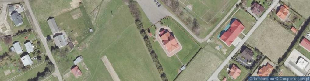 Zdjęcie satelitarne Kapliczka, Figura Świętych, Krzyż