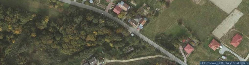 Zdjęcie satelitarne Kapliczka, Figura Świętych, Krzyż