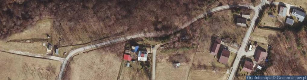 Zdjęcie satelitarne Kapliczka, Figura Świętych, Krzyż
