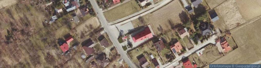 Zdjęcie satelitarne Kapliczka, Figura Świętych, Krzyż
