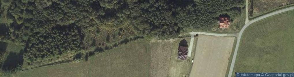 Zdjęcie satelitarne Kapliczka, Figura Świętych, Krzyż