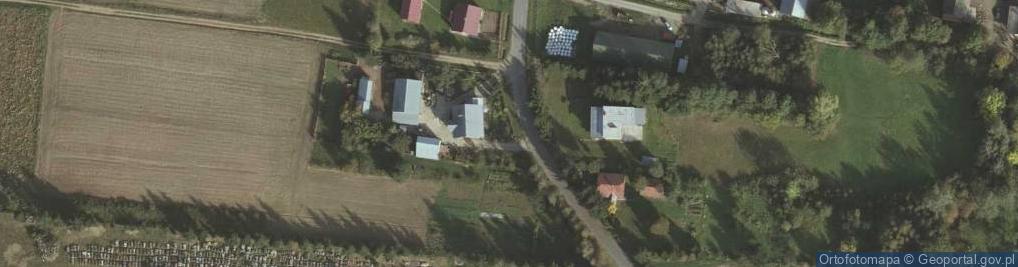 Zdjęcie satelitarne Kapliczka, Figura Świętych, Krzyż