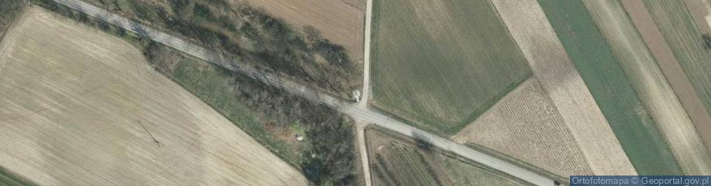 Zdjęcie satelitarne Kapliczka, Figura Świętych, Krzyż