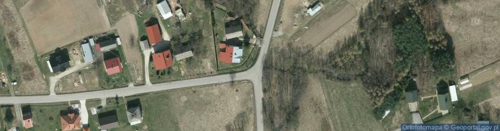 Zdjęcie satelitarne Kapliczka, Figura Świętych, Krzyż