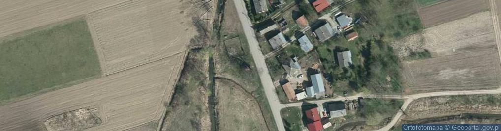Zdjęcie satelitarne Kapliczka, Figura Świętych, Krzyż