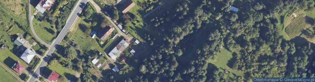 Zdjęcie satelitarne Kapliczka, Figura Świętych, Krzyż