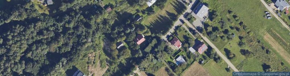 Zdjęcie satelitarne Kapliczka, Figura Świętych, Krzyż