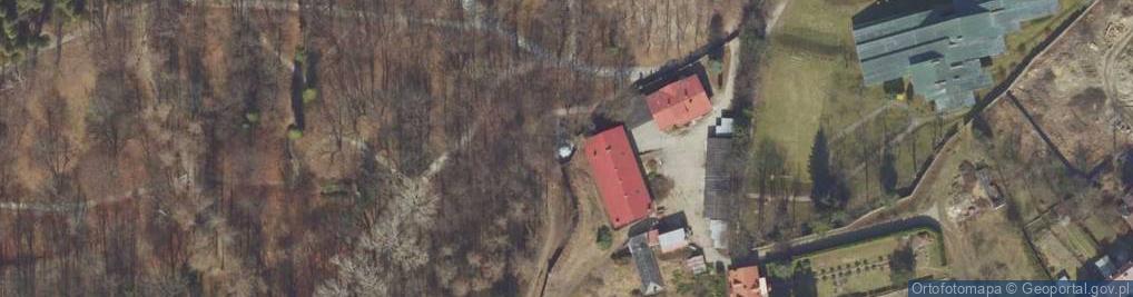 Zdjęcie satelitarne Kapliczka, Figura Świętych, Krzyż