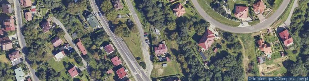 Zdjęcie satelitarne Kapliczka, Figura Świętych, Krzyż