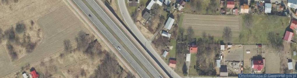 Zdjęcie satelitarne Kapliczka, Figura Świętych, Krzyż