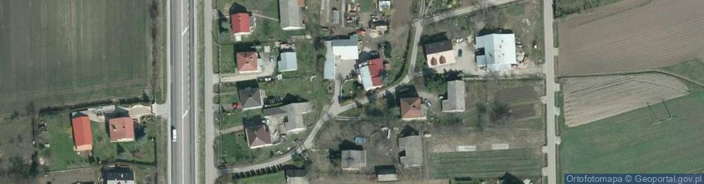 Zdjęcie satelitarne Kapliczka, Figura Świętych, Krzyż