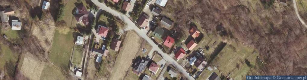 Zdjęcie satelitarne Kapliczka, Figura Świętych, Krzyż