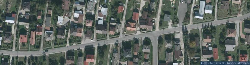 Zdjęcie satelitarne Kapliczka, Figura Świętych, Krzyż
