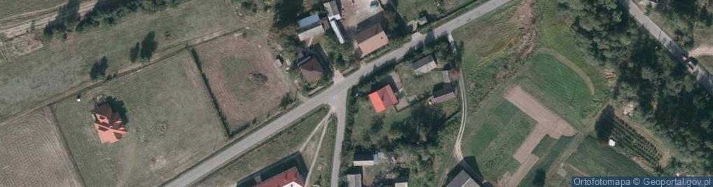 Zdjęcie satelitarne Kapliczka, Figura Świętych, Krzyż