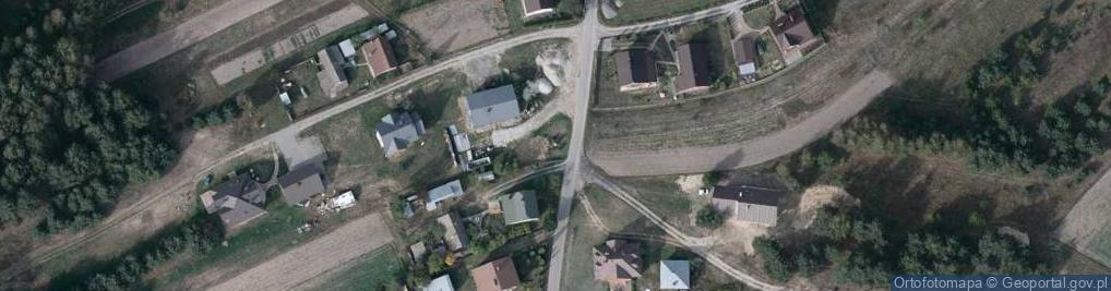 Zdjęcie satelitarne Kapliczka, Figura Świętych, Krzyż
