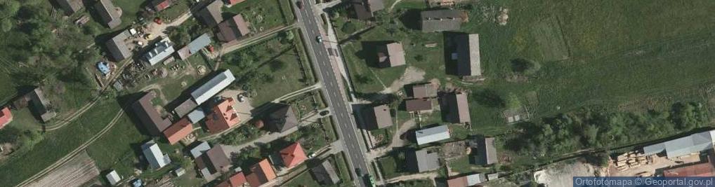 Zdjęcie satelitarne Kapliczka, Figura Świętych, Krzyż