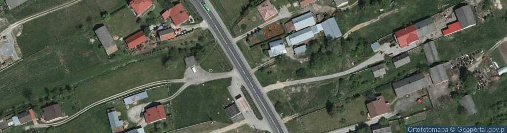 Zdjęcie satelitarne Kapliczka, Figura Świętych, Krzyż