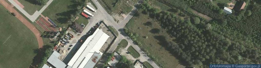 Zdjęcie satelitarne Kapliczka, Figura Świętych, Krzyż