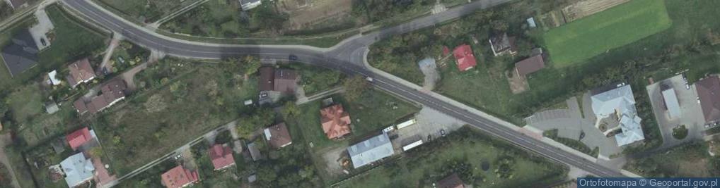 Zdjęcie satelitarne Kapliczka, Figura Świętych, Krzyż