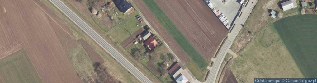 Zdjęcie satelitarne Kapliczka, Figura Świętych, Krzyż