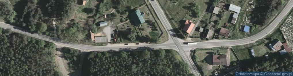 Zdjęcie satelitarne Kapliczka, Figura Świętych, Krzyż