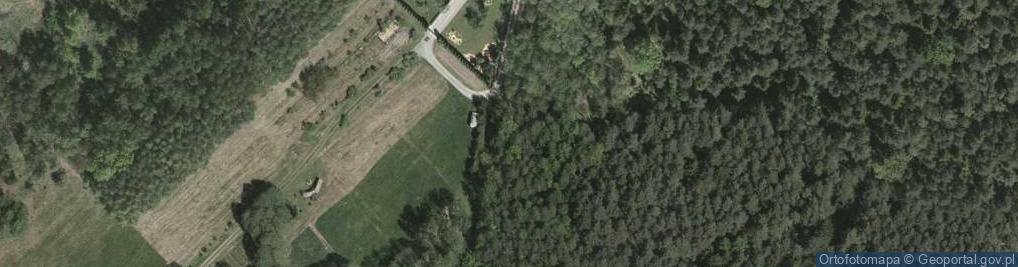 Zdjęcie satelitarne Kapliczka, Figura Świętych, Krzyż