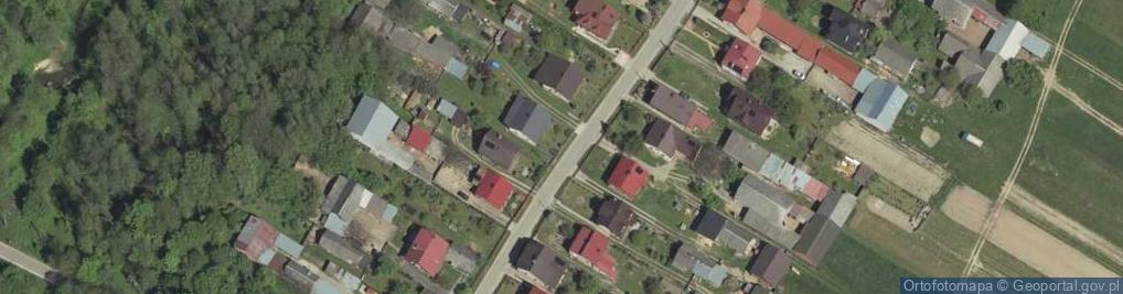 Zdjęcie satelitarne Kapliczka, Figura Świętych, Krzyż