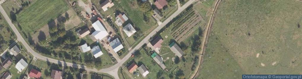 Zdjęcie satelitarne Kapliczka, Figura Świętych, Krzyż