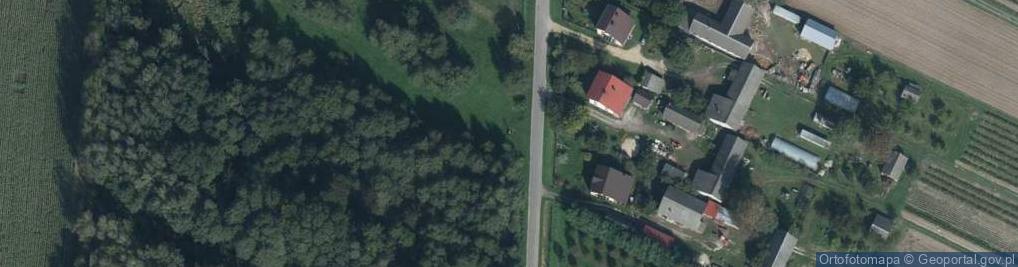 Zdjęcie satelitarne Kapliczka, Figura Świętych, Krzyż