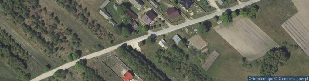 Zdjęcie satelitarne Kapliczka, Figura Świętych, Krzyż