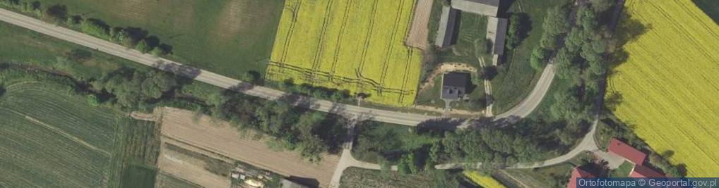 Zdjęcie satelitarne Kapliczka, Figura Świętych, Krzyż