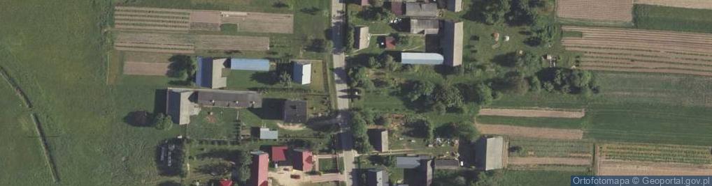 Zdjęcie satelitarne Kapliczka, Figura Świętych, Krzyż