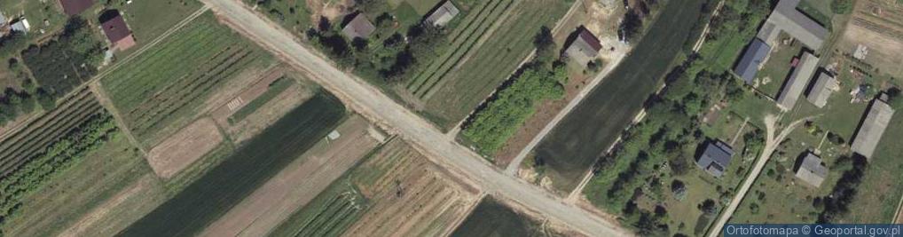 Zdjęcie satelitarne Kapliczka, Figura Świętych, Krzyż