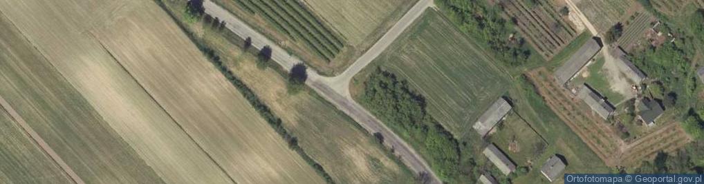 Zdjęcie satelitarne Kapliczka, Figura Świętych, Krzyż