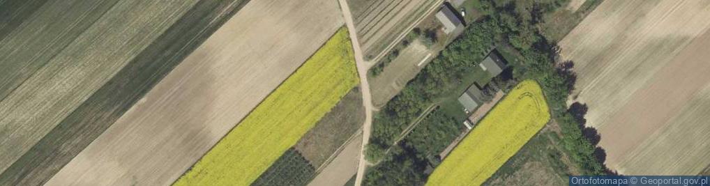 Zdjęcie satelitarne Kapliczka, Figura Świętych, Krzyż