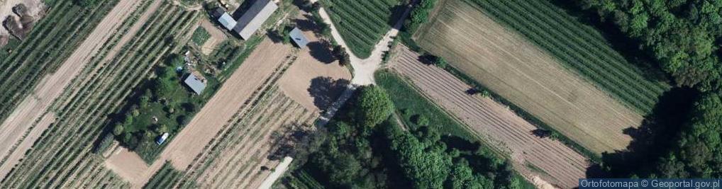 Zdjęcie satelitarne Kapliczka, Figura Świętych, Krzyż