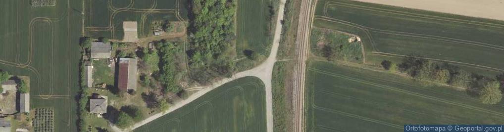 Zdjęcie satelitarne Kapliczka, Figura Świętych, Krzyż