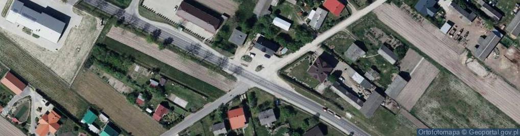 Zdjęcie satelitarne Kapliczka, Figura Świętych, Krzyż