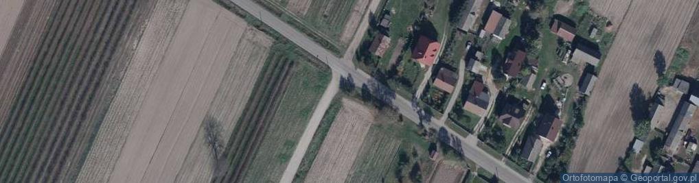 Zdjęcie satelitarne Kapliczka, Figura Świętych, Krzyż