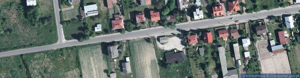 Zdjęcie satelitarne Kapliczka, Figura Świętych, Krzyż