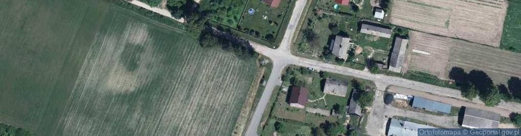 Zdjęcie satelitarne Kapliczka, Figura Świętych, Krzyż