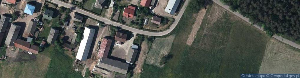 Zdjęcie satelitarne Kapliczka, Figura Świętych, Krzyż