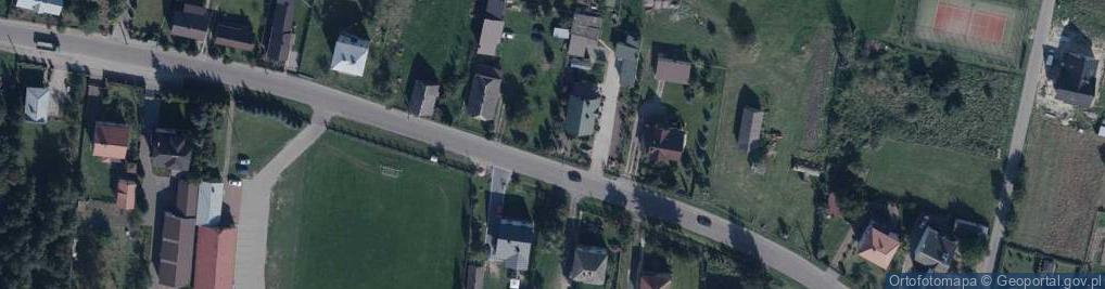 Zdjęcie satelitarne Kapliczka, Figura Świętych, Krzyż