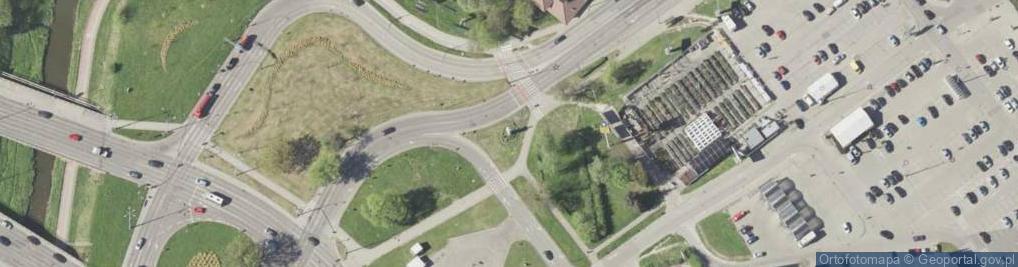 Zdjęcie satelitarne Kapliczka, Figura Świętych, Krzyż