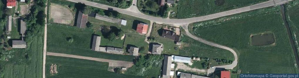 Zdjęcie satelitarne Kapliczka, Figura Świętych, Krzyż