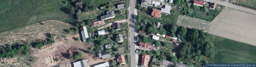 Zdjęcie satelitarne Kapliczka, Figura Świętych, Krzyż
