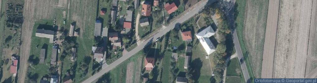 Zdjęcie satelitarne Kapliczka, Figura Świętych, Krzyż