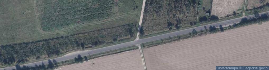 Zdjęcie satelitarne Kapliczka, Figura Świętych, Krzyż