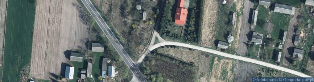 Zdjęcie satelitarne Kapliczka, Figura Świętych, Krzyż