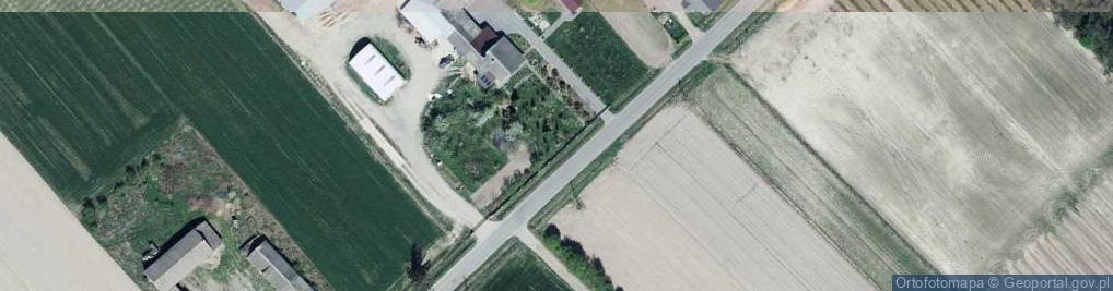 Zdjęcie satelitarne Kapliczka, Figura Świętych, Krzyż